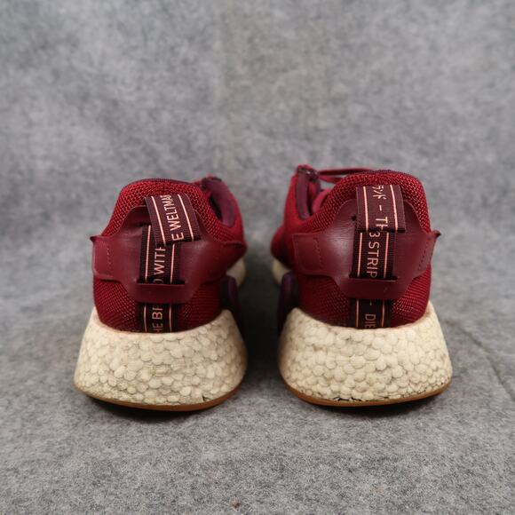 Adidas Shoes Mens 10.5 Athletic Trainers NMD R2 Collegiate Burgundy Casual Run - Picture 7 of 13
